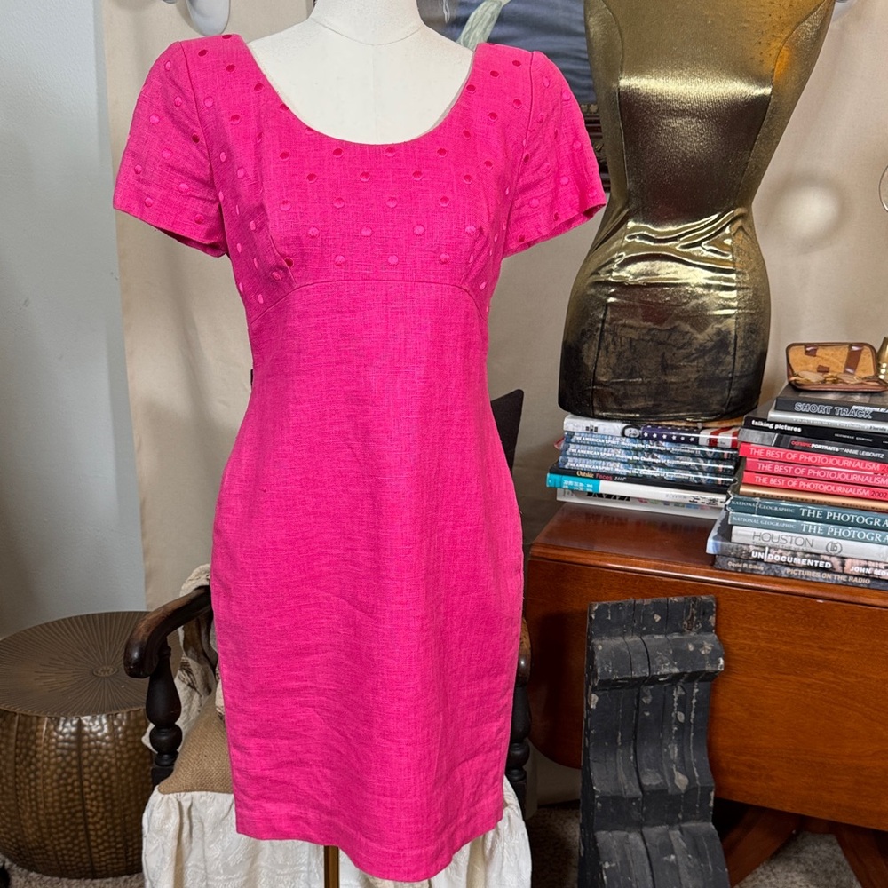 Vintage Santa Fe Pink Short Sleeve Dress